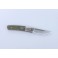 Нож складной Ganzo G7361 (длина: 195мм, лезвие: 80мм, сатин), зеленый