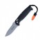 Нож складной Ganzo G7412P-WS (длина: 205мм, лезвие: 89мм, сатин), черный