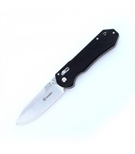 Нож складной Ganzo G7452-WD2 (длина: 210мм, лезвие: 90мм, сатин), черное дерево