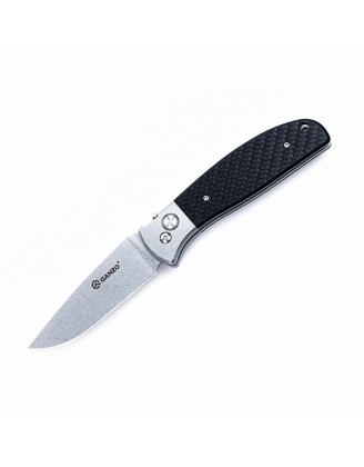 Нож складной Ganzo G7482-CF (длина: 210мм, лезвие: 89мм, сатин), черный Нож складной Ganzo G7482-CF (длина: 210мм, лезвие: 89мм, сатин), черный