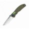 Нож складной Ganzo G7511 (длина: 210мм, лезвие: 89мм, сатин), зеленый