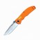 Нож складной Ganzo G7511 (длина: 210мм, лезвие: 89мм, сатин), оранжевый
