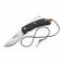 Нож складной Ganzo G802 (длина: 210мм, лезвие: 90мм, сатин), черный