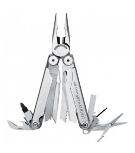 Многофункциональный инструмент, мультитул Leatherman Wave, чехол кожа 830083