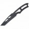 Нож фиксированный со свистком Smith & Wesson Black Tanto Blade (длина: 17.8cm, лезвие: 7.6cm)