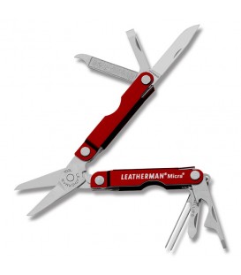 Мультиинструмент LEATHERMAN Micra-Red, картоная коробка 64330181N