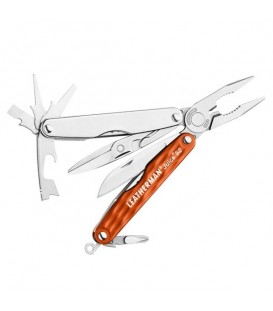 Мультитул LEATHERMAN Juice S2- CINNABAR ORANGE, картонная коробка 831941