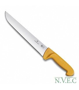 Нож кухонний Victorinox Swibo, Butcher, желтый, 26 см 5.8431.26
