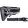 Ложа MDT LSS-22 для CZ455, 22 LR алюм. ц:черный