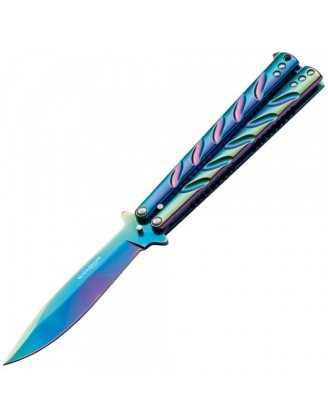 Нож Boker Magnum Balisong Rainbow