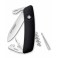 Нож Swiza D03, черный, 11 ф., штопор (KNI.0030.1010)