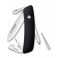 Нож Swiza D04, черный, 11 ф., отвертака (KNI.0040.1010)