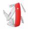 Нож Swiza D05, красный, 12 ф., пилка  штопор (KNI.0050.1000)