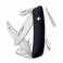Нож Swiza D06, черный, 12 ф., пилка отвертка (KNI.0060.1010)