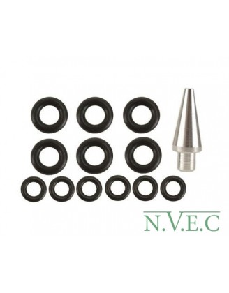 Dewey комплект колец O-Rings для направляющей ABS1 + адаптер, материал - резина, цвет - черный