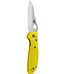 Нож Benchmade "Pardue Griptilian Mini", желтый (555HG-YEL)
