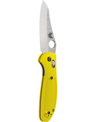 Нож Benchmade "Pardue Griptilian Mini", желтый (555HG-YEL)