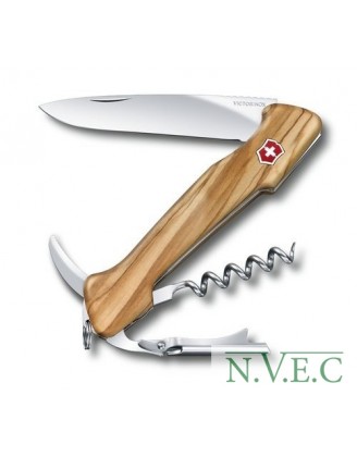 Нож Victorinox Delemont, "Wine Master", 130 мм, олива (0.9701.64)