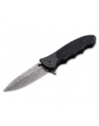 Нож Boker Leopard Damascus III Black