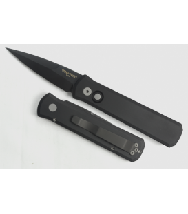 Нож Pro-Tech Godson Black, Aluminium