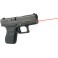 Лазерный целеуказатель LaserMax втроенный для Glock 43, красный (LMS-G43)