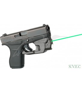 Лазерный целеуказатель LaserMax для Glock 42, 43 на скобу, с фонарем, зеленый (CF-G4243-C-G)