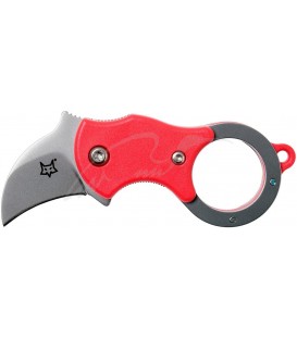 Нож Fox Mini-Ka, ц:красный