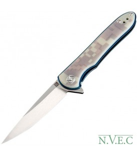 Нож Artisan Shark SW, D2, G10 Flat ц:camo