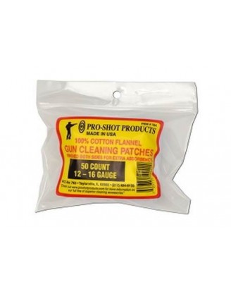 Патчи Pro Shot для 12 - 16 кал., 50шт Патчи Pro Shot для 12 - 16 кал., 50шт