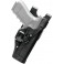 Кобура BLACKHAWK Sepra Level 2 для Glock17,19,22-32 левша, ц:черный