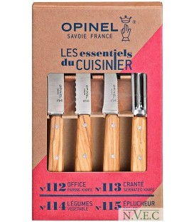 Набор ножей Opinel "Les Essentiels" Olive