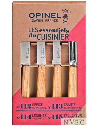 Набор ножей Opinel "Les Essentiels" Olive