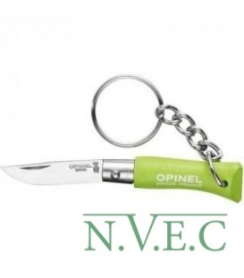 Нож-брелок Opinel №2 ц:зеленый