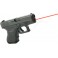 Лазерный целеуказатель LaserMax для Glock 26,27 GEN4 красный лазер