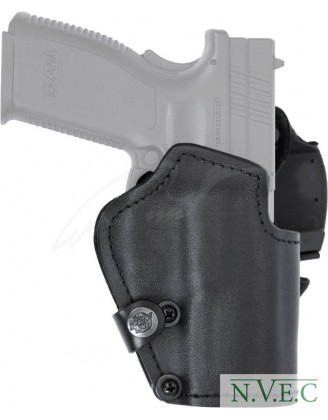 Кобура Front Line для Glock 43, Kydex, поясной фиксатор ц:черный