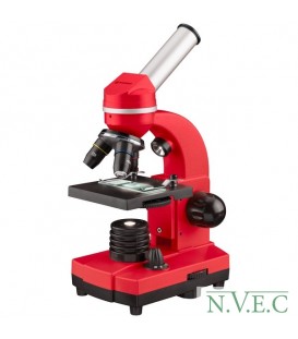 Микроскоп Bresser Biolux SEL 40x-1600x Red (смартфон-адаптер)