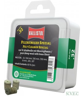 Патч для чистки Ballistol войлочный специальный 8 мм 60шт/уп