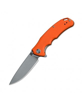 Нож Artisan Tradition Black Blade, D2, G10 Flat ц:orange