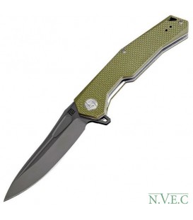 Нож Artisan Zumwalt Black Blade, D2, G10 Flat ц:olive
