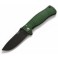 Нож LionSteel SR-1 Aluminium лезвие 94 мм черное, рукоять - зеленая