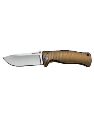 Нож LionSteel SR-1 лезвие 94 мм, рукоять - титан, цвет бронзовый, в деревянной коробке Нож LionSteel SR-1 лезвие 94 мм, рукоять - титан, цвет бронзовый, в деревянной коробке