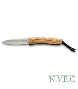 Нож LionSteel Opera D2 лезвие 74 мм, рукоять - оливковое дерево