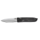 Нож LionSteel Daghetta лезвие 80 мм черное, рукоять - G10 чёрная