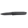 Нож LionSteel Daghetta лезвие 80 мм черное, рукоять - углеволокно и G10, чёрная
