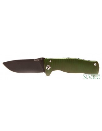 Нож LionSteel SR-1 Aluminium лезвие 94 мм, рукоять - зеленая