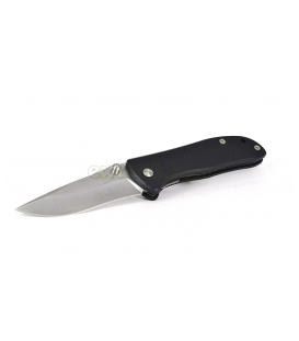Нож Sanrenmu Outdoor, лезвие 67 мм, рукоять чёрная G10, крепление на ремень