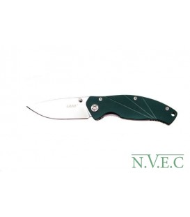 Нож Sanrenmu Tactical, лезвие 83,5 мм, рукоять G10 зелёная, крепление на ремень