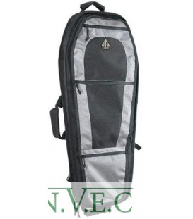 Чехол-рюкзак Leapers UTG  на одно плечо, 86x35,5 см, цвет серый металлик/черный