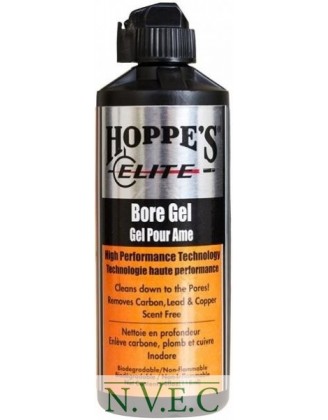 Hoppe's Elite чистящий гель д/оружия против нагара,освинц