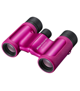 Бинокль Nikon  8x21 Aculon W10 розовый